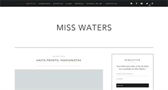 Desktop Screenshot of miss-waters.com